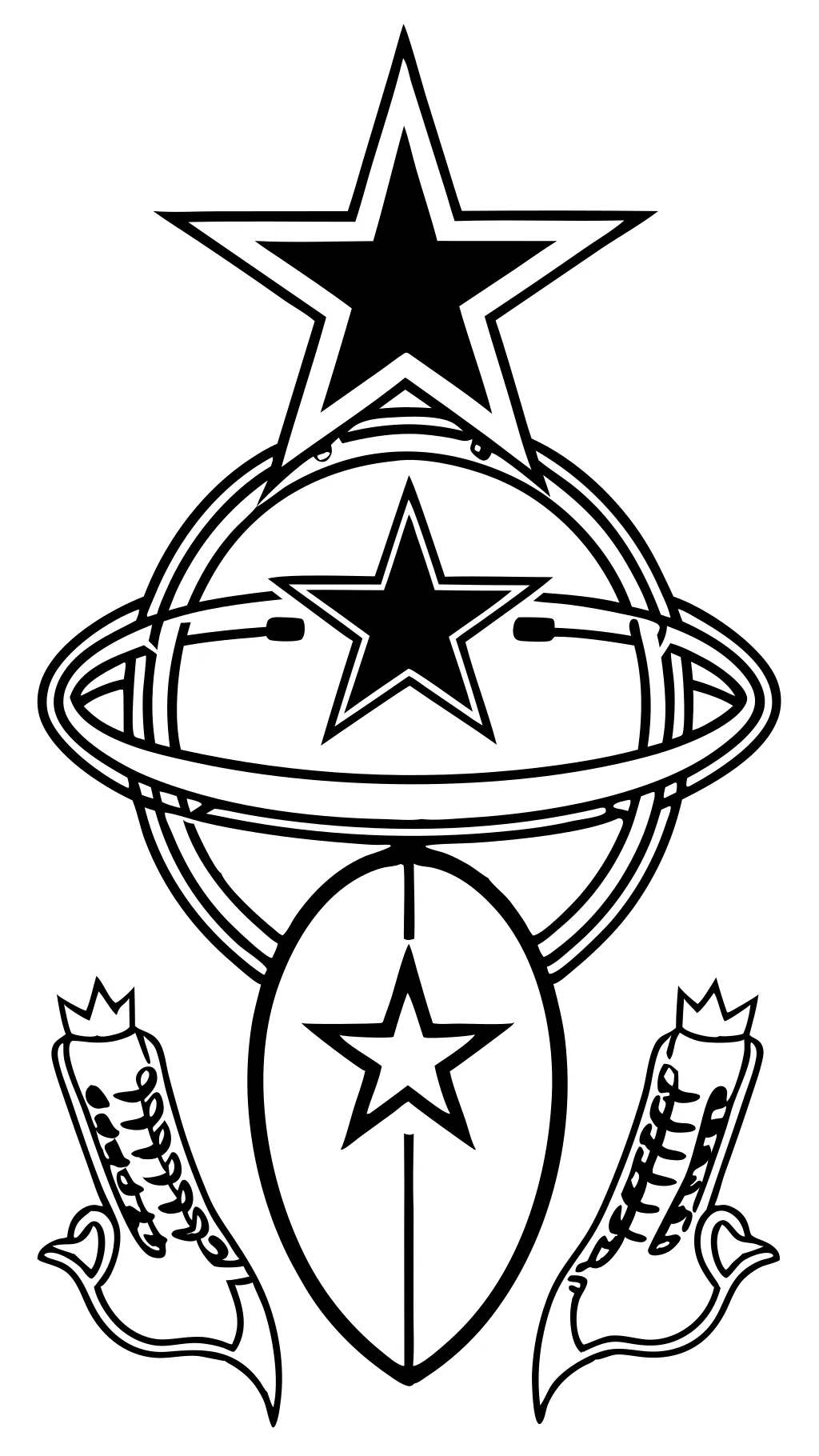 coloring pages dallas cowboys